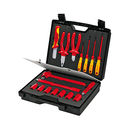 Knipex 17Piece 1000V Compact Tool Case 989911