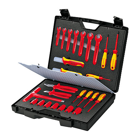 Knipex 26 Piece 1000V Standard Tool Kit 989912