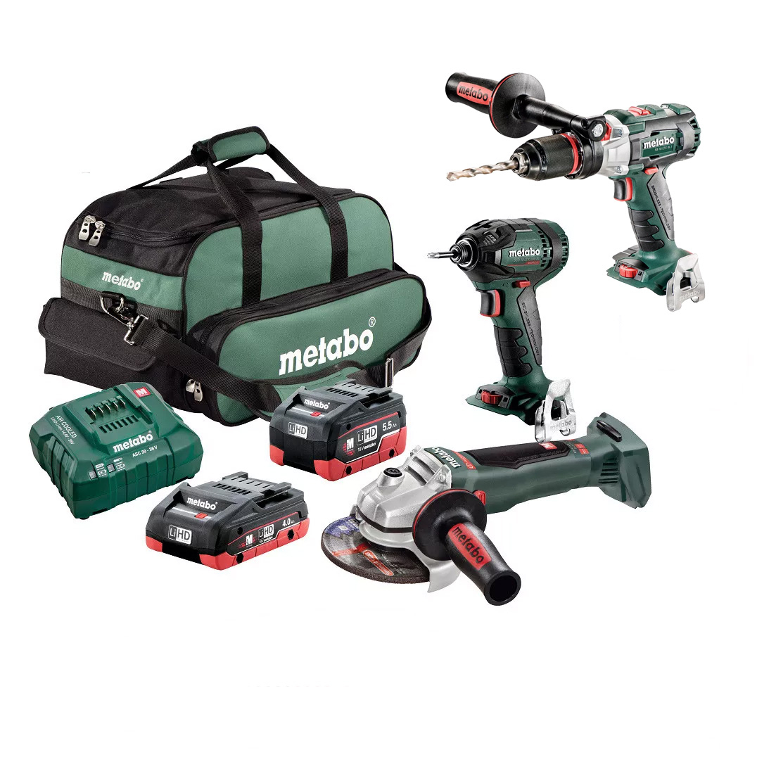 Metabo 18V 3 Piece Brushless LiHD Combo AU68300455
