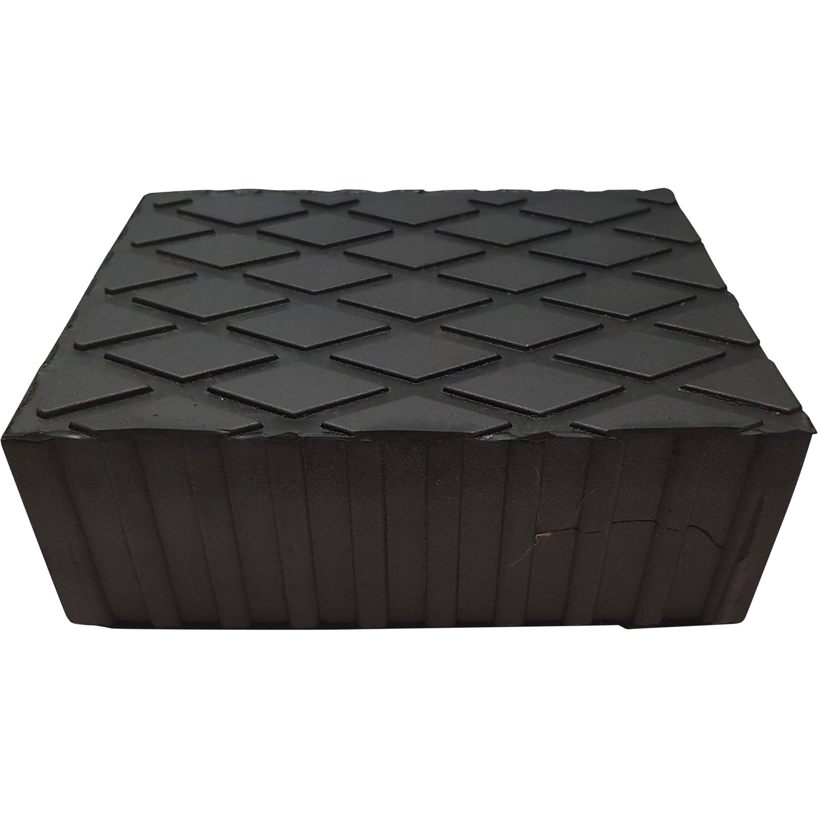 1 x Rubber Load Pad/Rubber Block 60mm Thick For Use With Hoist & Scissor Lifts