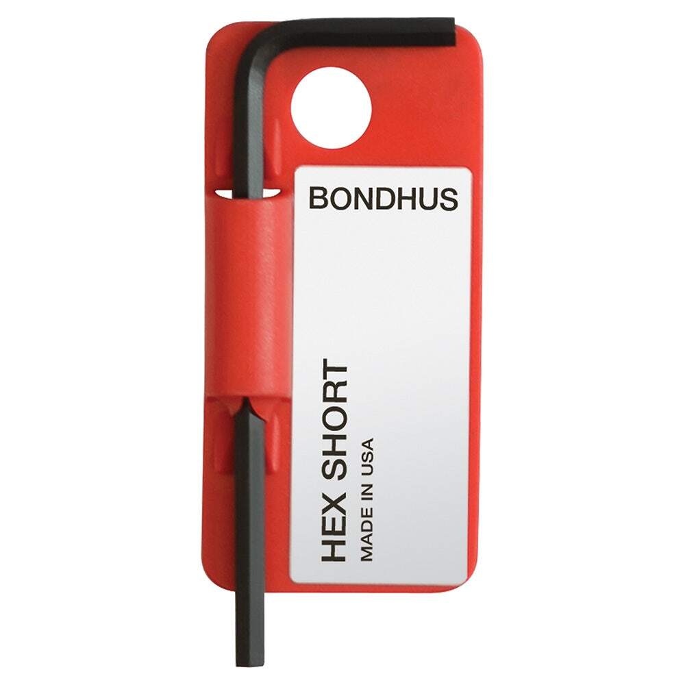 Bondhus 12mm Hex End L-Wrench Short Tag-Bar BD15880