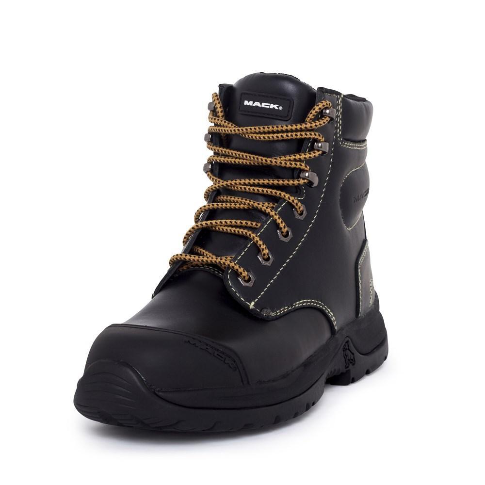 Mack Chassis Lace-Up Safety Boots Size AU/UK 6 (US 7) Colour Black