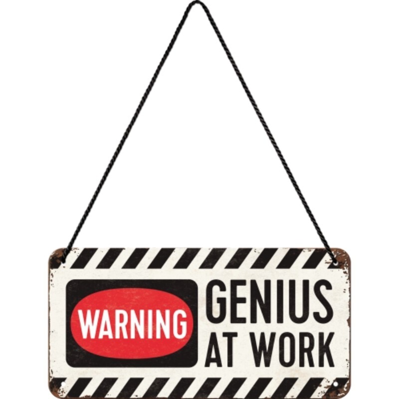 Nostalgic-Art Hanging Sign Genius at work | tools.com