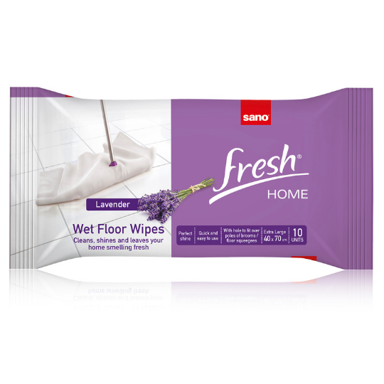 2x Floor Wipes Fresh Home Cleaning System Lavender Scent