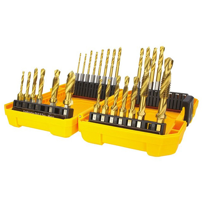 Drill tap online combination bit set