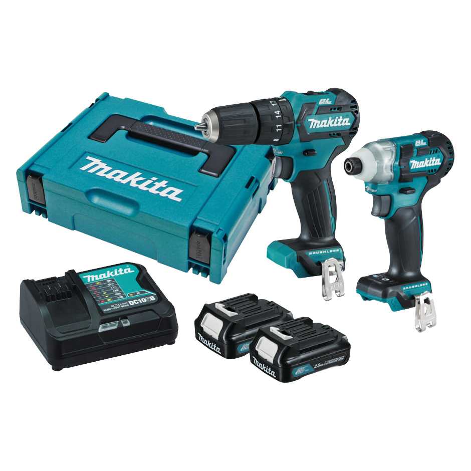 Avonturier Uitdrukkelijk kapitalisme Makita 12V Brushless 2 Piece Combo Kit CLX205SAJ | tools.com