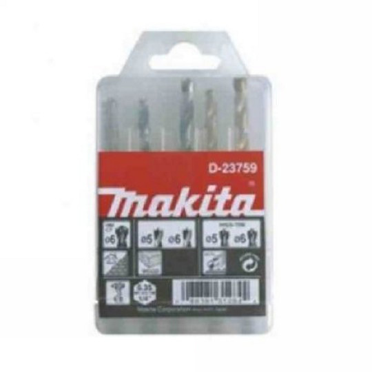 Makita D-23759 5 Piece Drill Bit Set