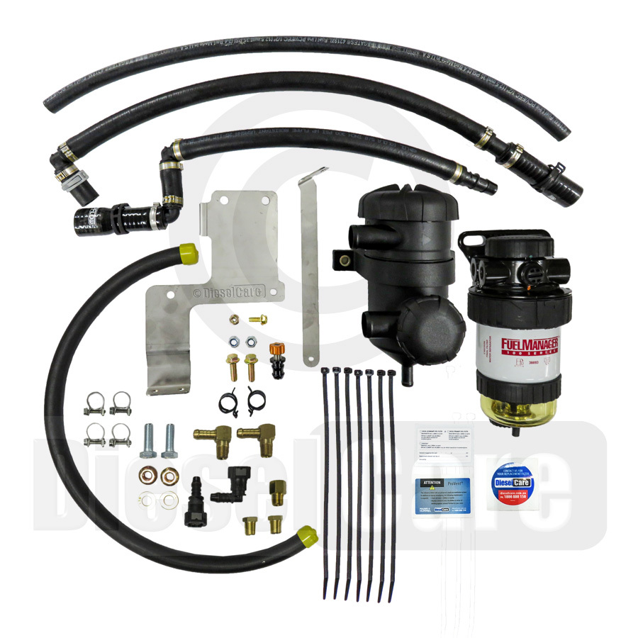 Nissan Navara NP300 ProVent Catch Can and Secondary Fuel Manager Fuel Filter Dual Kit