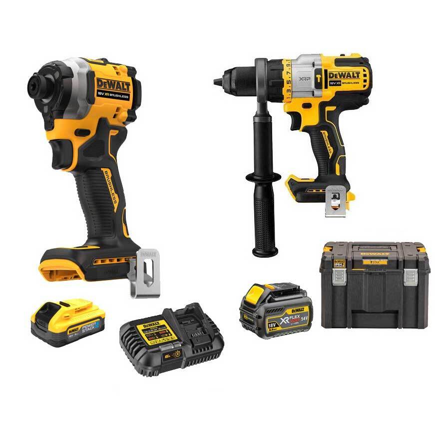 18V Cordless Hammerdrill/Impact Driver Combo Kit With XRP™ Li-Ion Battery  Packs