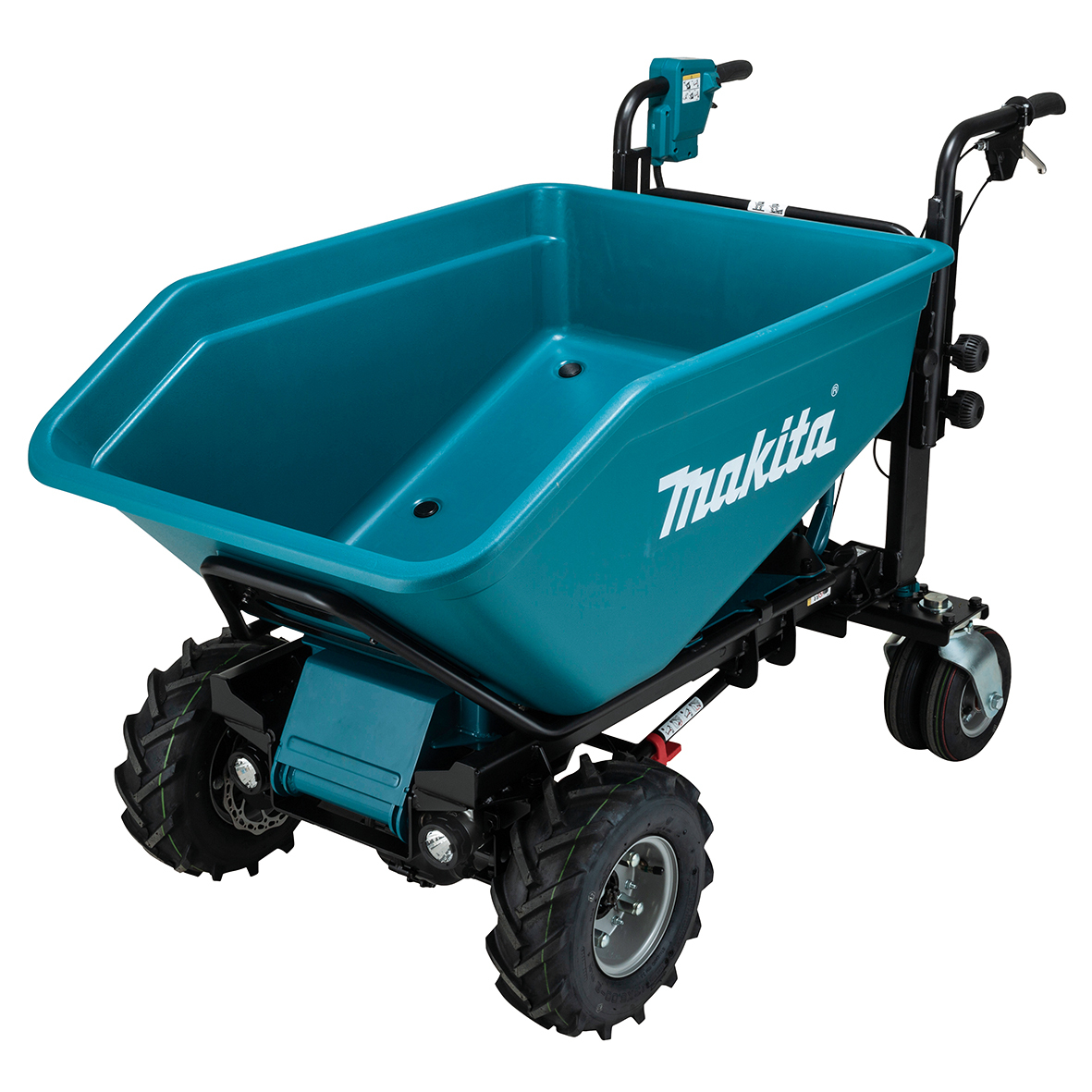 Makita 18Vx2 Brushless Wheelbarrow with Manual Dump & Bucket (Tool