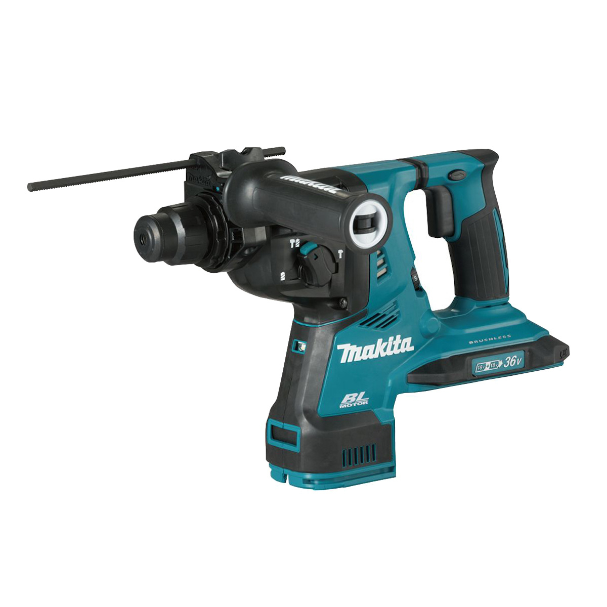 Makita 18Vx2 28mm Brushless SDS Plus Rotary Hammer (AWS Compatible) (tool only) DHR282ZJ