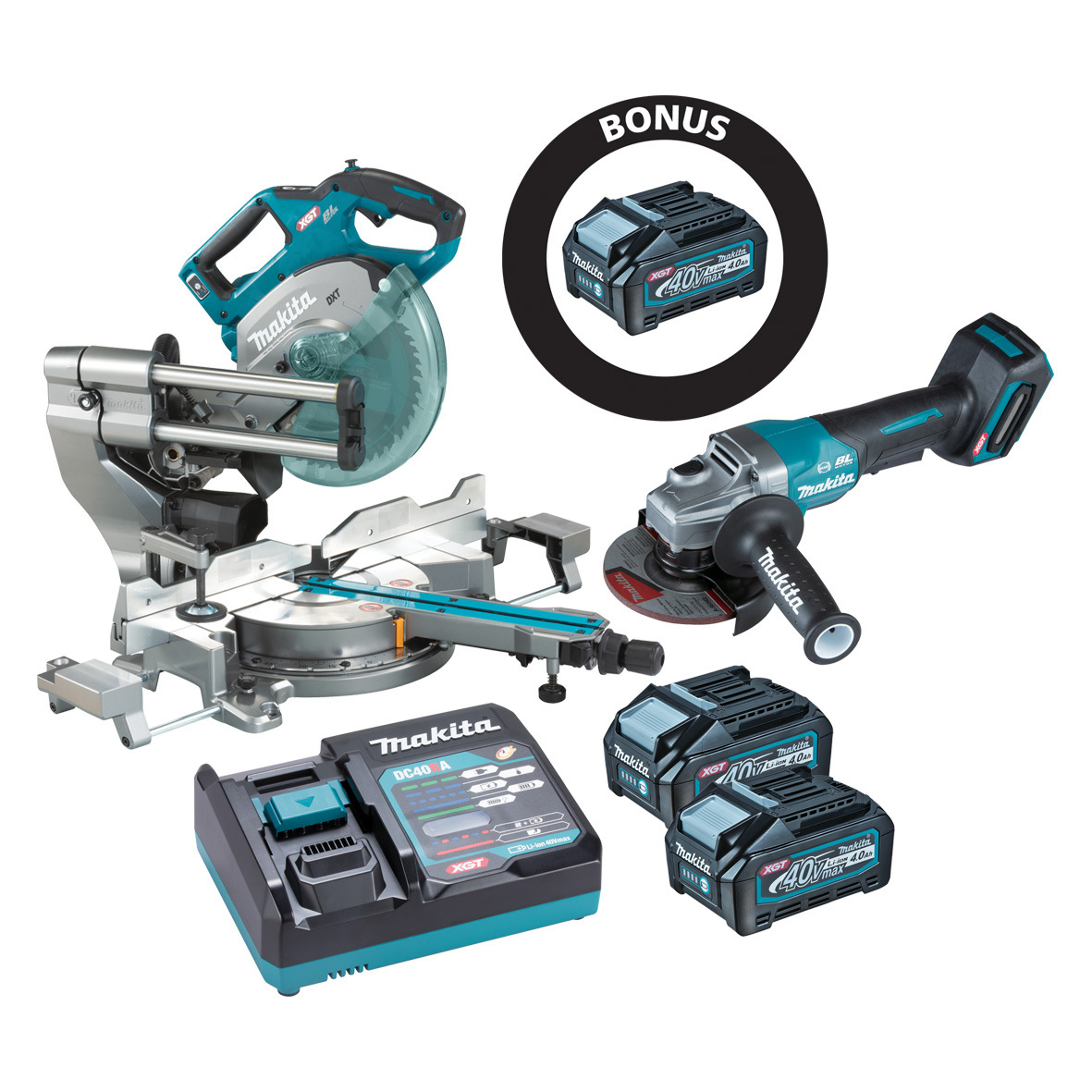 Makita 40V Max Brushless 2 Piece Combo Kit