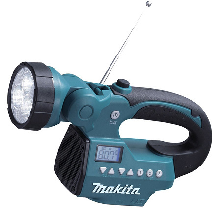 Makita 14.4/18V Job Site Radio with LED Flashlight Torch (tool only) DMR050