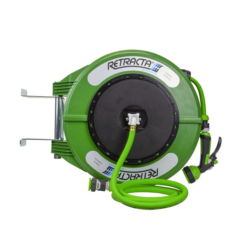 RETRACTA F-SERIES 3/4 WATER REEL C/W 20M HOSE - Macnaught - Macnaught