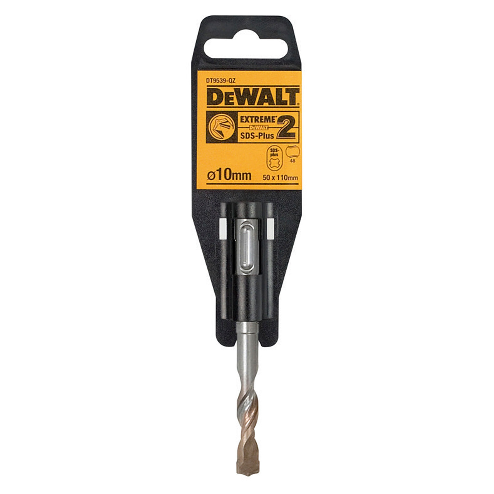 DeWalt 10mm x 110mm SDS Plus Extreme Drill - 2 Cutter DT9539-QZ