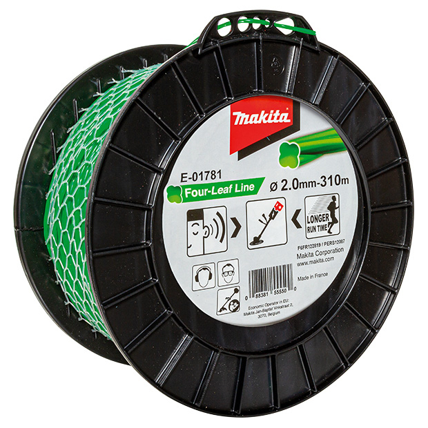 Makita 2.0mm x 310m Four Leaf Silent Nylon Line E-01781