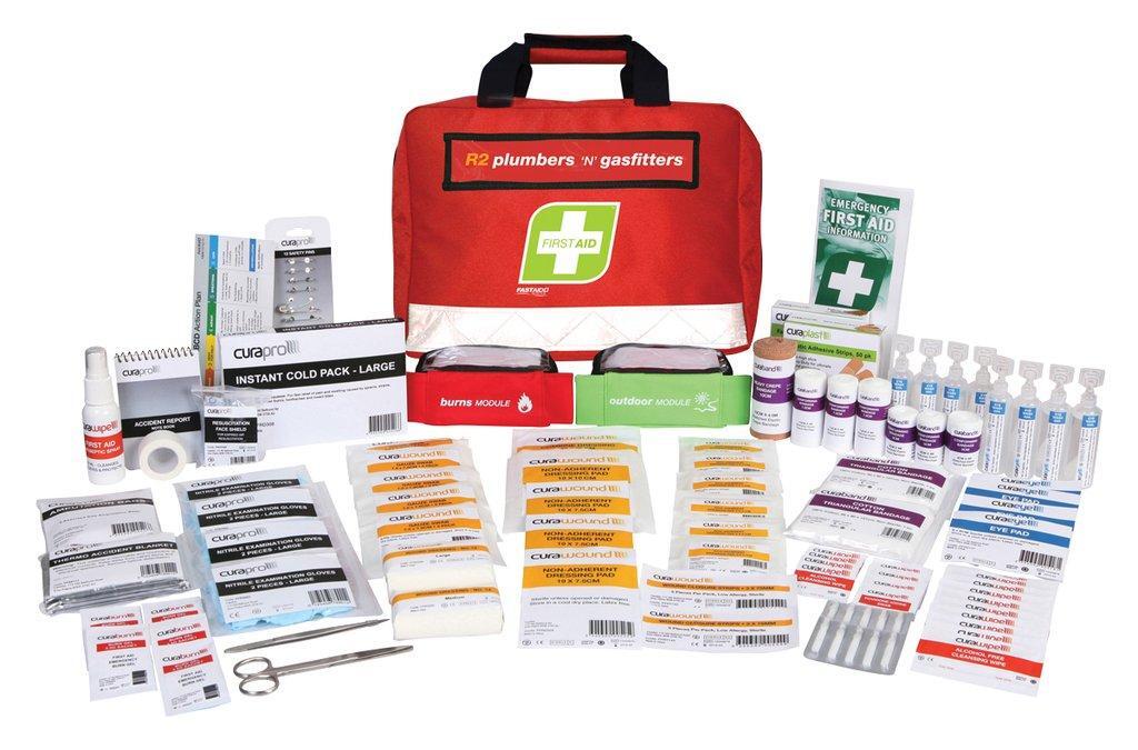 R2 Plumbers & Gasfitters First Aid Kit Soft Pack