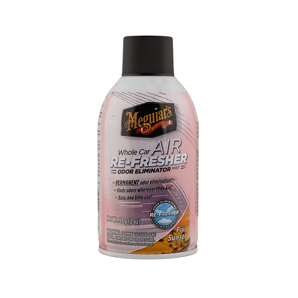 Meguiar's Whole Car Air ReFresher Odor Eliminator – Fiji Sunset Scent –  G201502, 2 oz