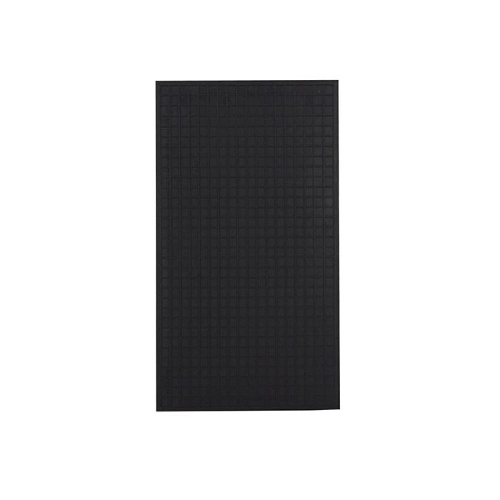 PC Covers Small Black Rectangular Rubber Mat 55 x 30cm)