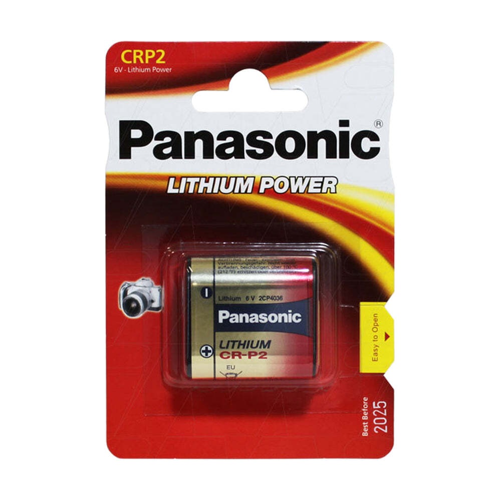 Panasonic CR-P2 Accessoires - Batterie