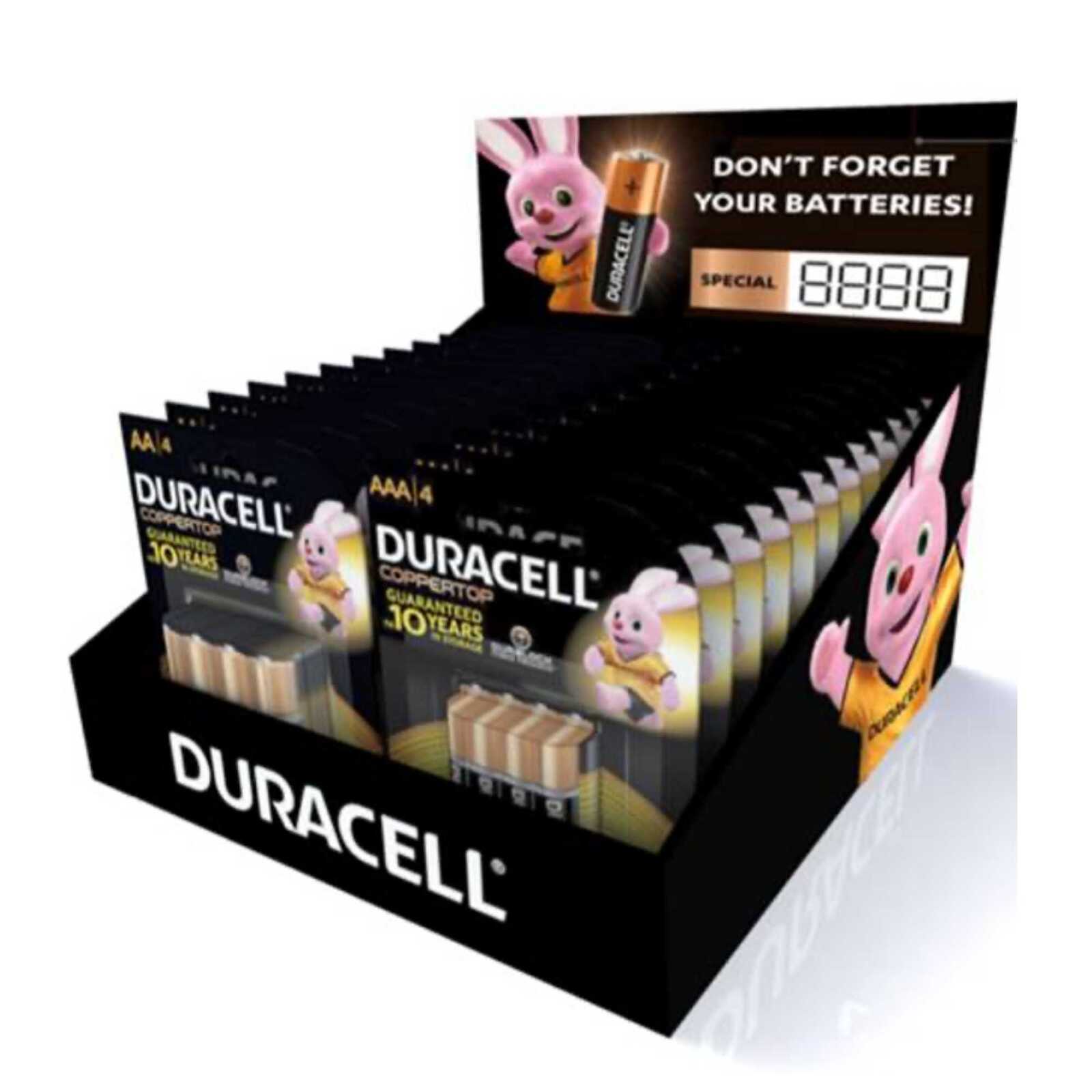 AAA 4-pack Duracell