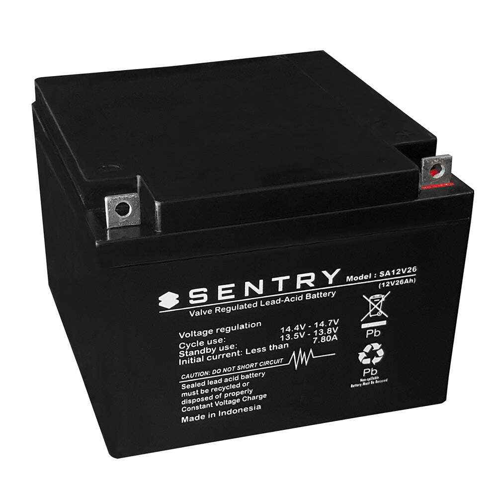 Sentry AGM 12V26AH Battery