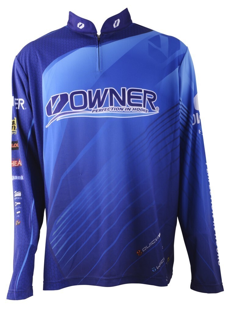 XXXL Owner Pro Jersey Long Sleeve Tournament Fishing Shirt - Dye Sublimated
