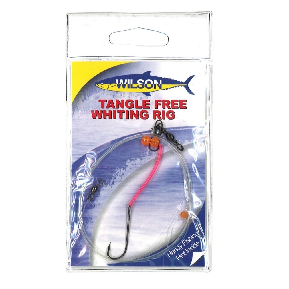 Size 6 Wilson Tangle Free Whiting Rig with Chemically Sharpened