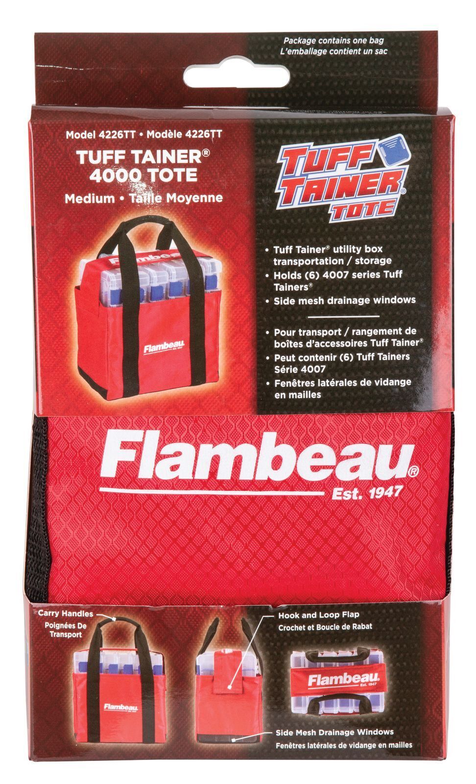 Flambeau 4226 Small Fishing Tackle Tray Tote Bag
