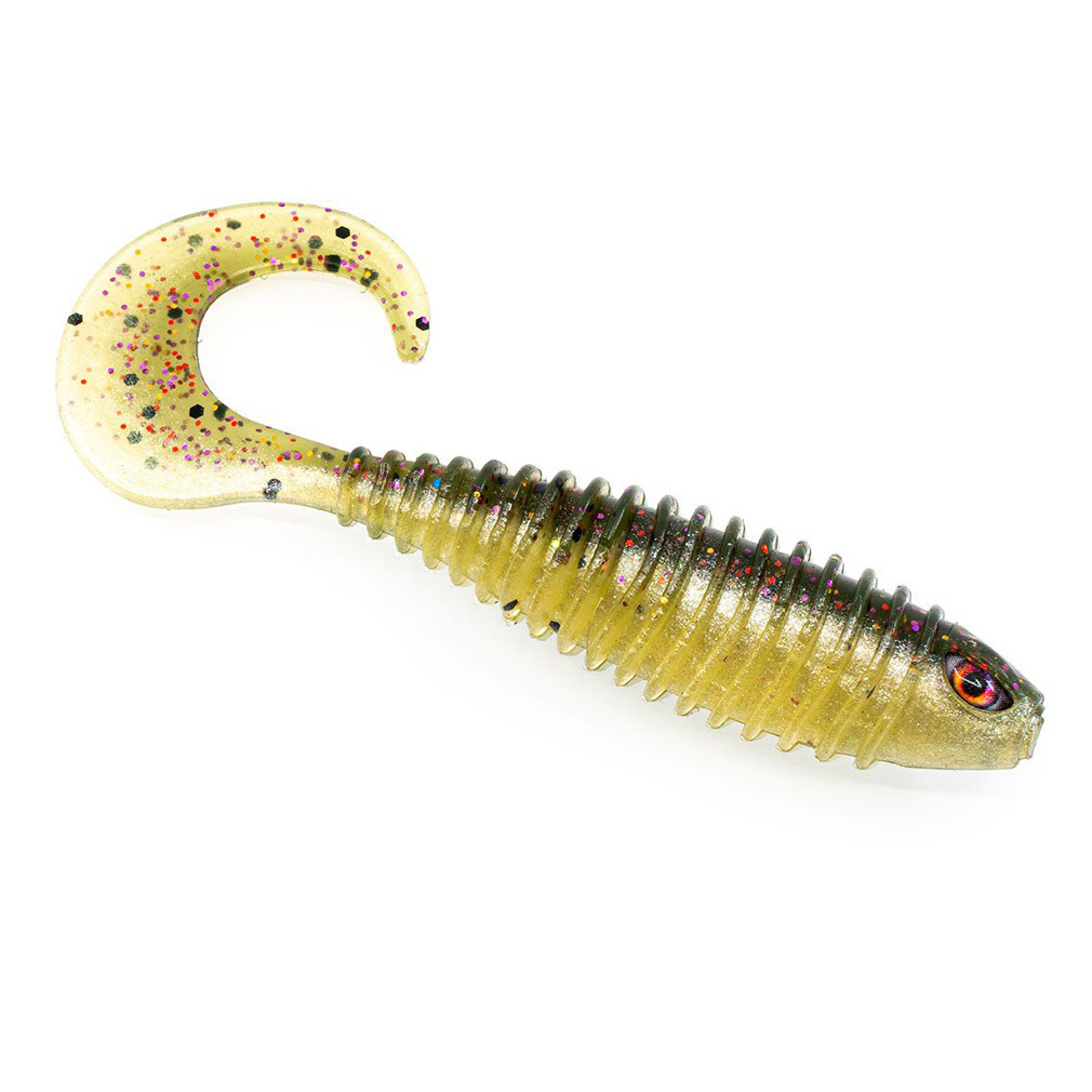Chasebaits 4 inch Curly Tail Soft Plastic Fishing Lures - MONEY