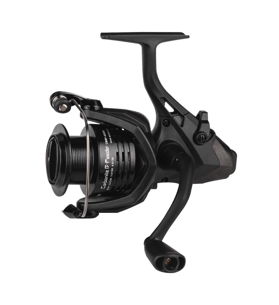 Okuma Carbonite XP155 Baitfeeder Spinning Fishing Reel with Spare