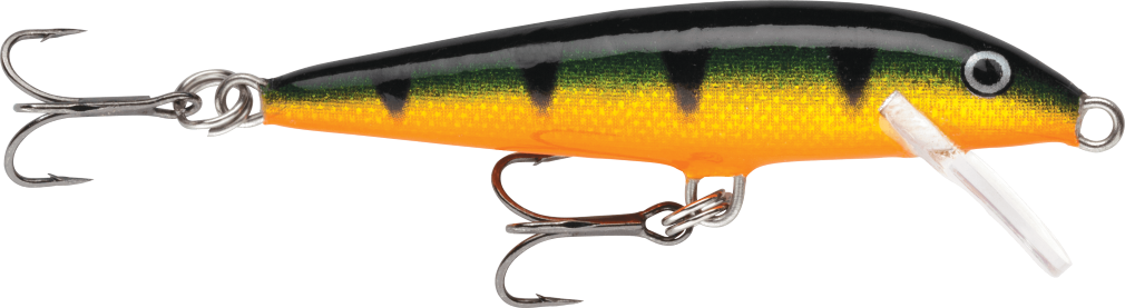9cm Rapala Original Floating Minnow Hard Body Fishing Lure - Perch