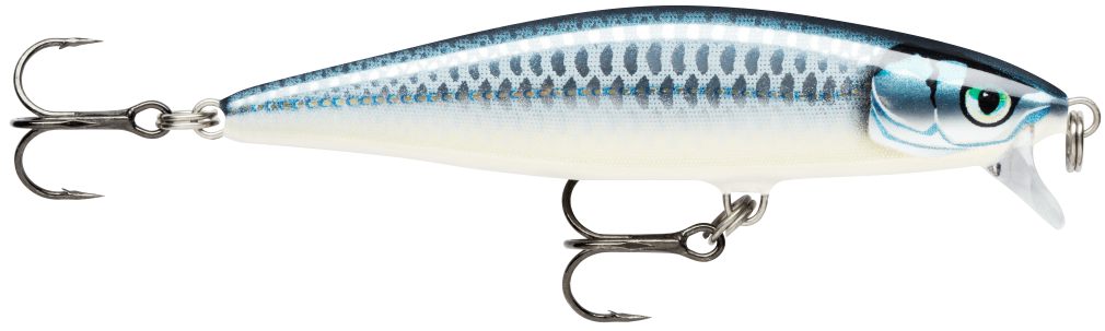 8cm Rapala Flat Rap Floating Shallow Diving Fishing Lure - Baby Aspius