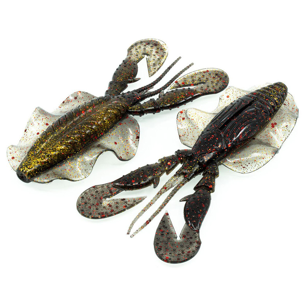 Chasebaits 4-Inch 100mm Love Bug Soft Plastic Fishing Lures - BLOOD GOLD