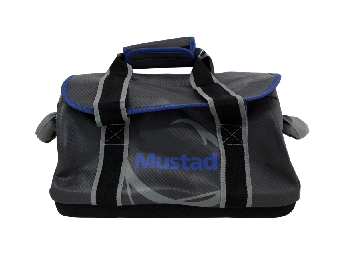 Mustad 18 Inch Water Resistant Boat Bag - Graphite Grey Fishing