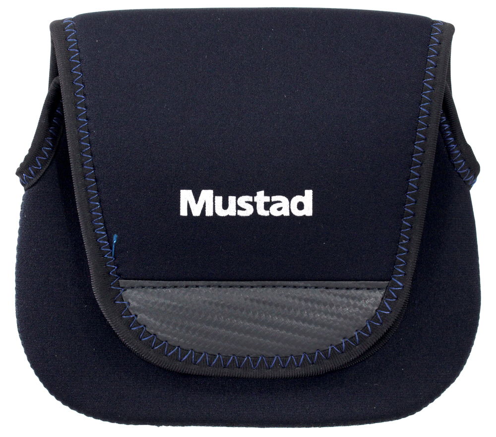 Small Mustad Neoprene Fishing Reel Cover to Suit Spinning Reels
