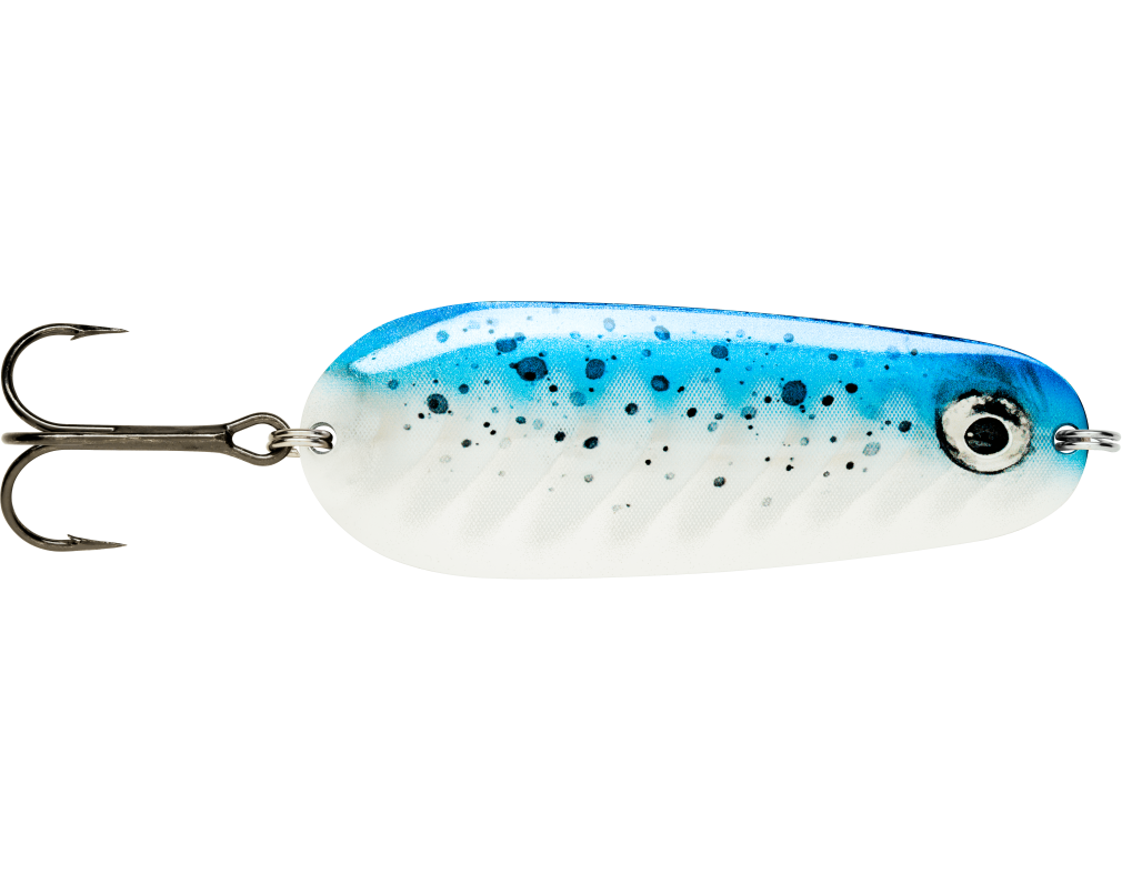 37gm Rapala Nauvo Metal Spoon Fishing Lure - Blue Ice