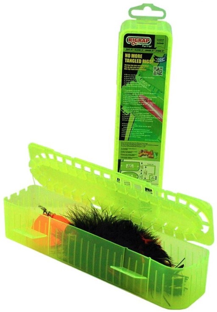 Rigrap 24548 Fishing Lure Box - Tangle Free Ready Rigged Lure