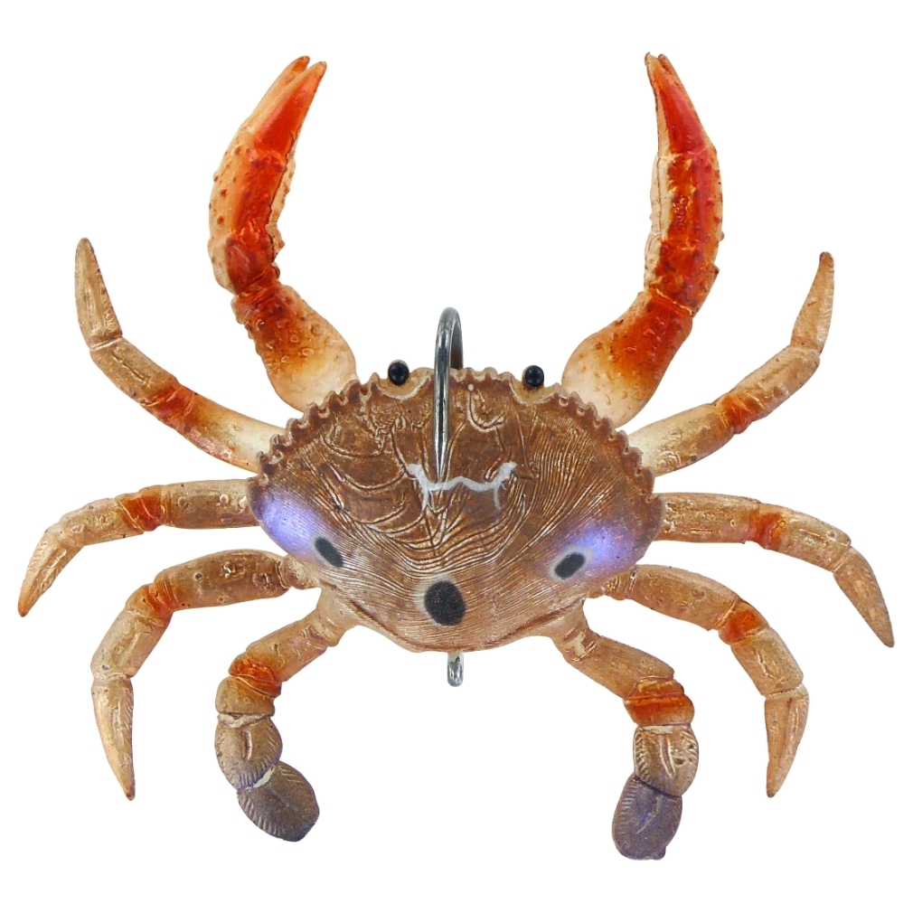 Chasebait Lures Smash Crab Jr 75mm Saltwater Freshwater Fishing Lure - 3  Spot