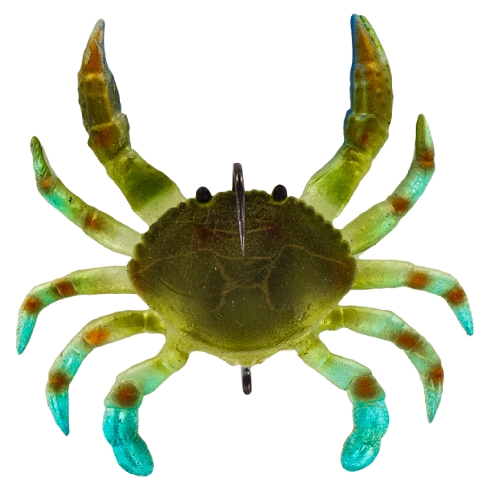Chasebait Lures Smash Crab Jr 75mm Saltwater Freshwater Fishing Lure -  Atlantic Blue