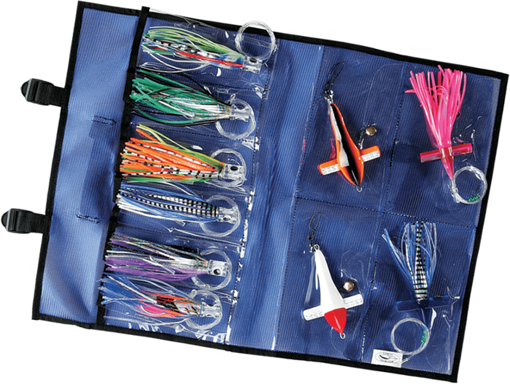 Williamson Sailfish Kit -6 x Asst Trolling Lures +4 x Exciter Birds in Lure  Wrap