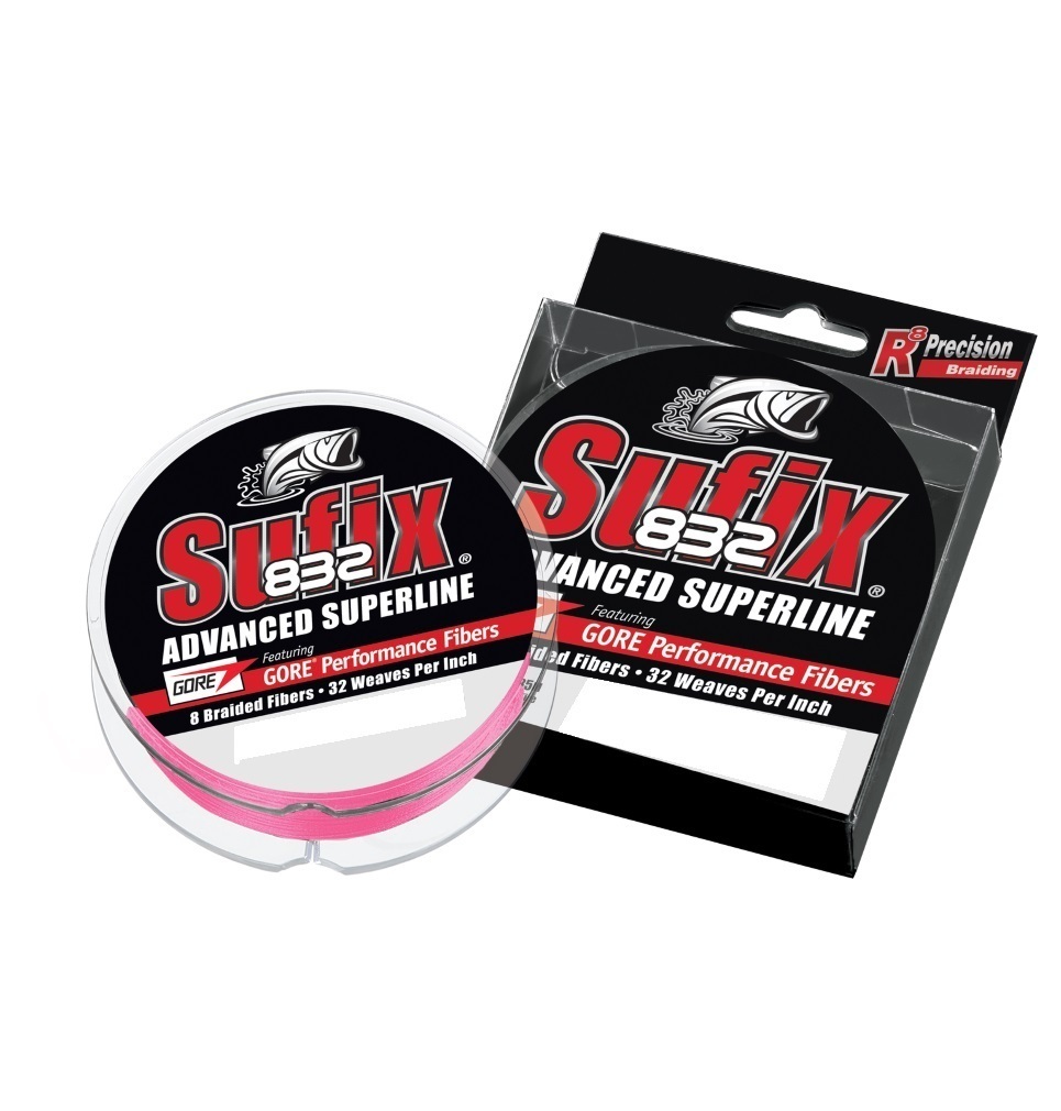 300yd Spool of 10lb Sufix 832 Superline Braided Fishing Line