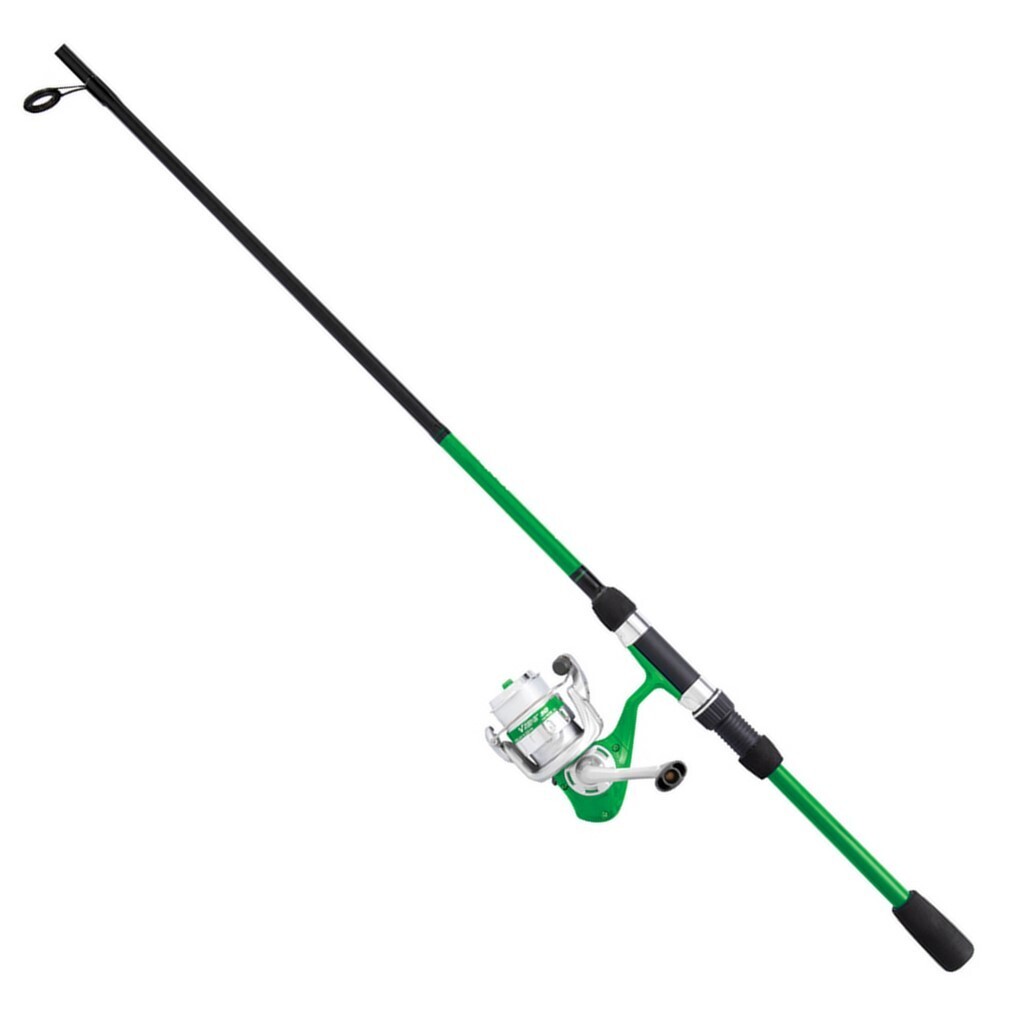 6ft Okuma 2 Piece Vibe Fishing Rod and Reel Combo Spooled with