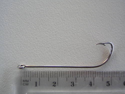 Mustad Stainless Long Shank Hooks Size 1/0 -25 Pcs Beak