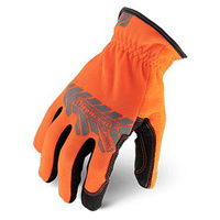 Ironclad Command Utility Orange Hi Viz Work Gloves Size S