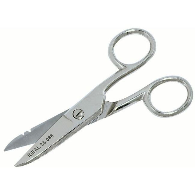 Electrician's Scissors w/Stripping Notches