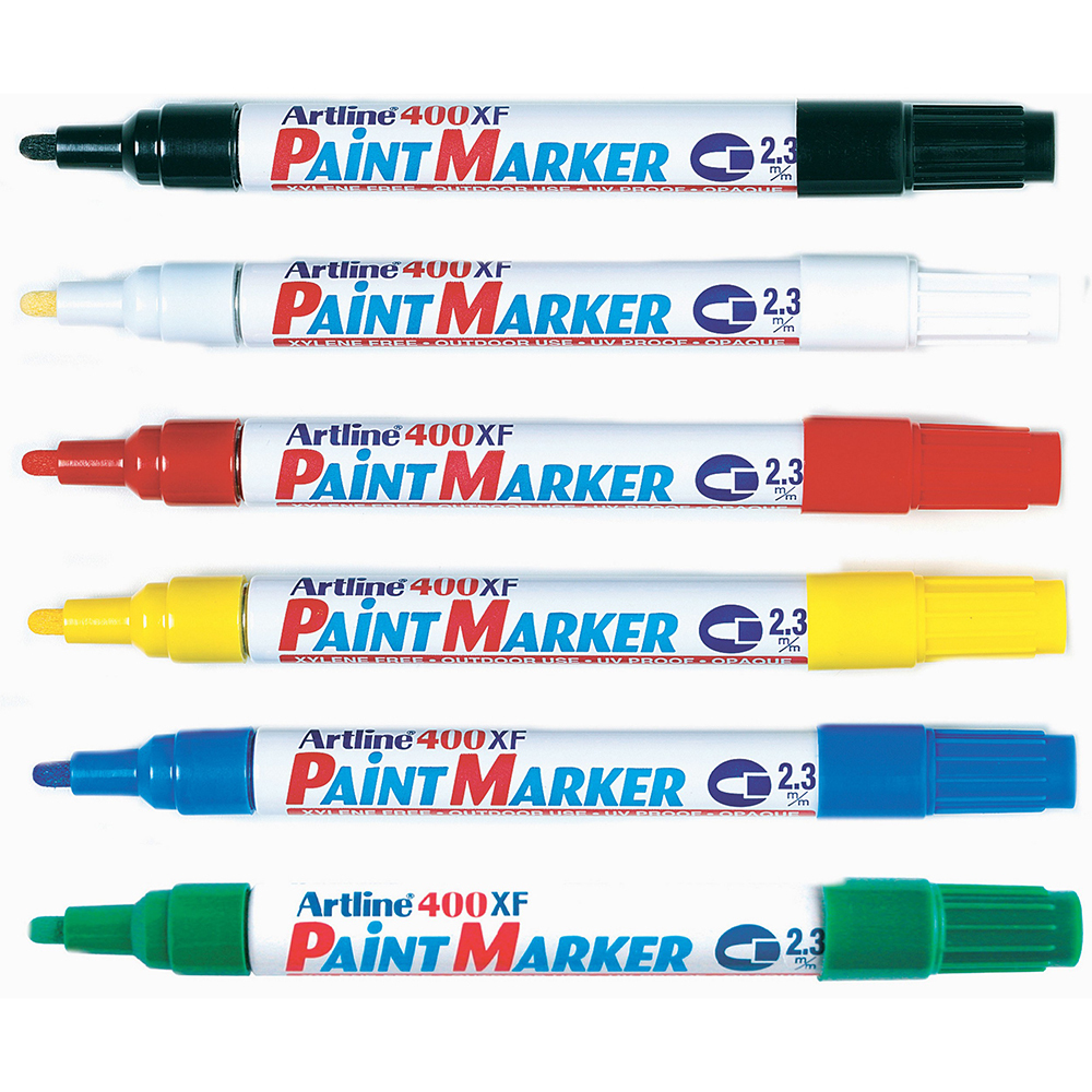 12PK Artline 400 Permanent Paint Marker Bullet - | tools.com