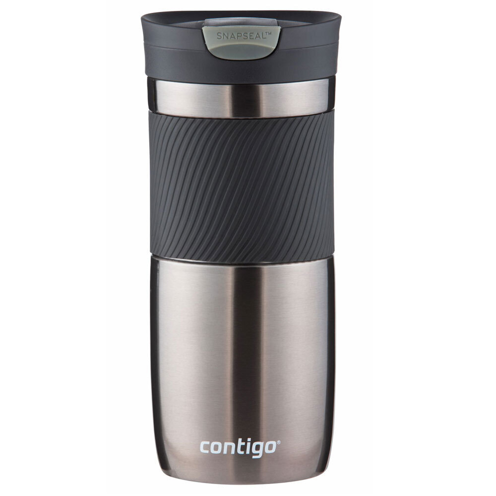 Contigo Thermos Autoseal Stainless Steel Insulated Flask Coffee Travel Mug  473ML