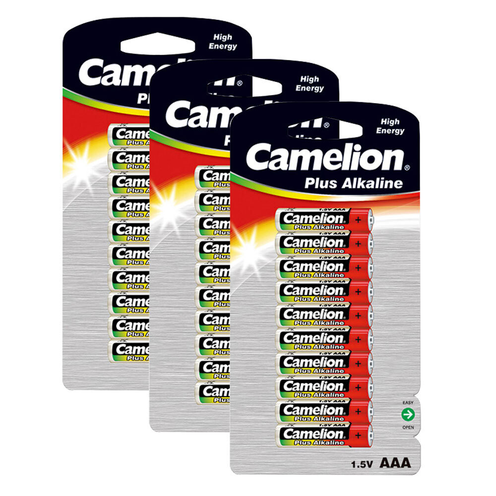 3PK 10pc Camelion Alkaline AAA