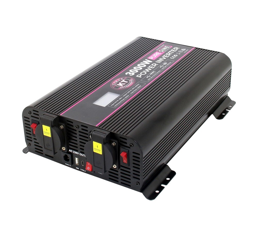 Atem Power 1500W/3000W 12V to 240V Pure Sine Wave Power Inverter